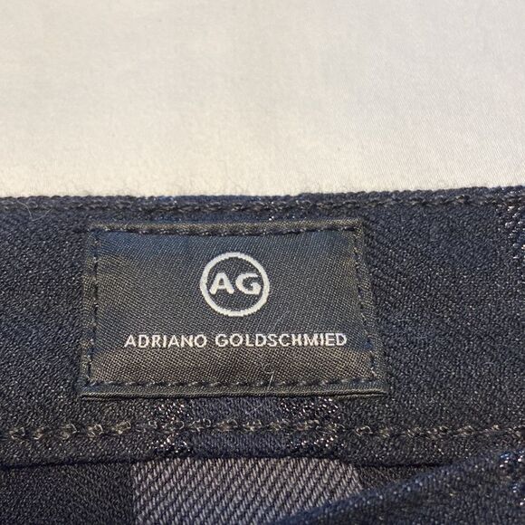AG Adriano Goldschmied NWOT The Farrah Skinny Ankle high rise black jeans 29R - Picture 7 of 12